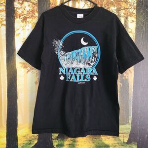 VTG Single Stitch Niagara Falls Made In Canada Shirt Size L 80s Tourist Garb Top